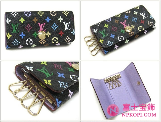 (LOUIS VUITTON)ルイヴィトンコピー ヴィトン マルチカラー 4連キーケース ミュルティクレ4 M60284